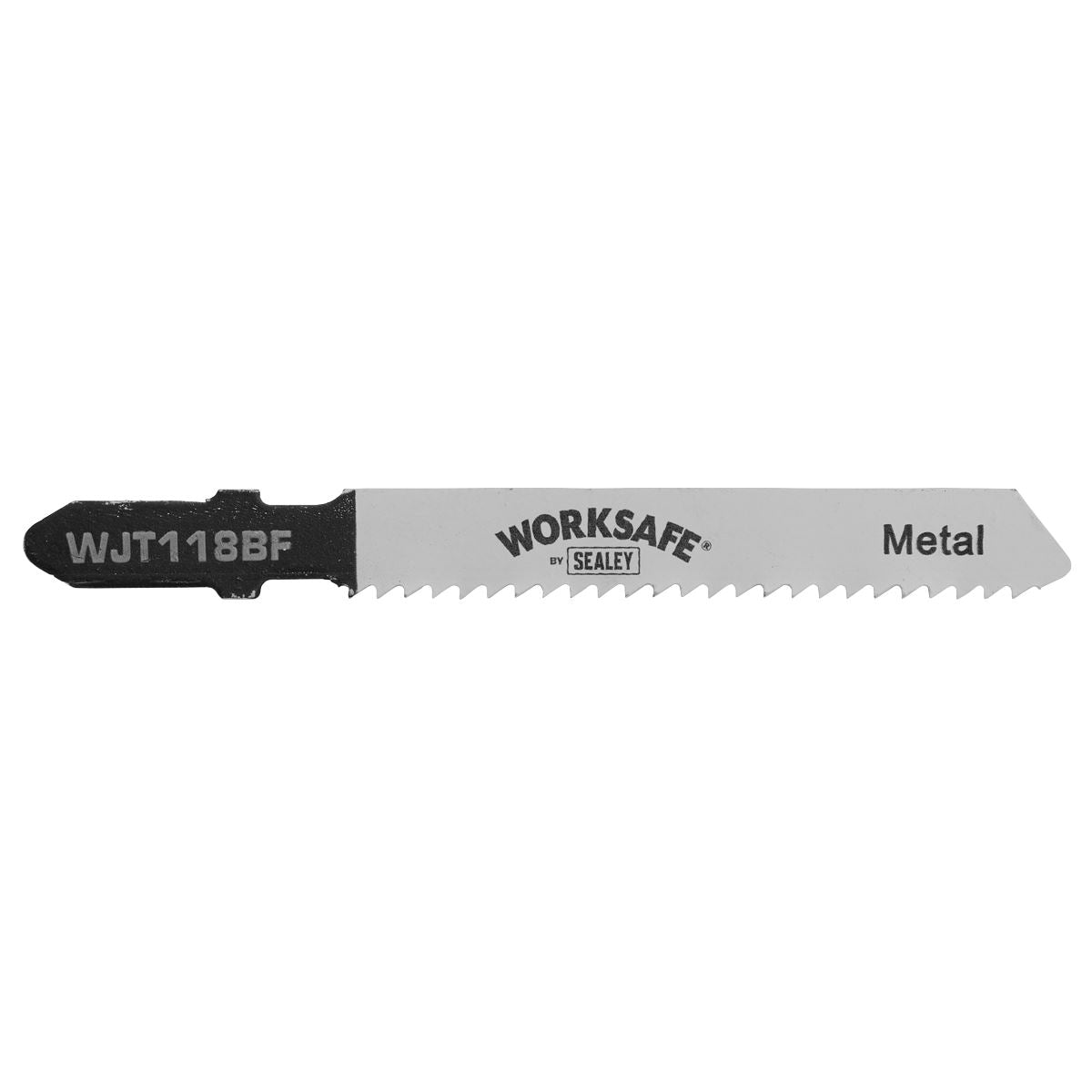 Sealey WJT118BF Jigsaw Blade Metal 55mm 12tpi - Pack of 5 Sealey