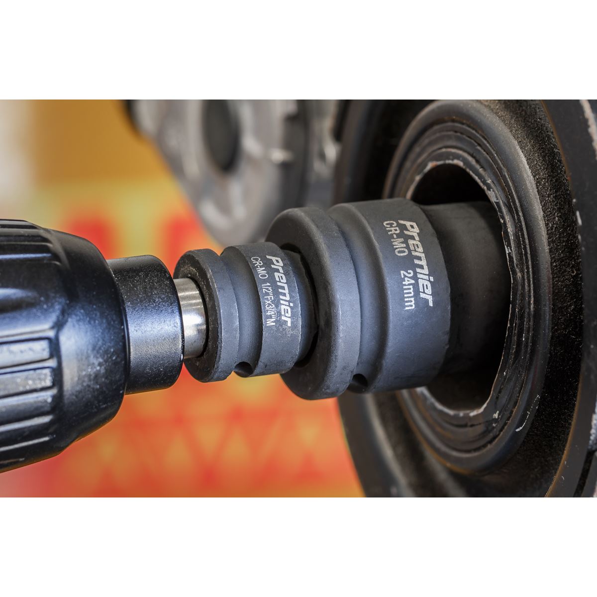 Sealey AK5402 Impact Adaptor 1/2"Sq Drive Female - 3/4"Sq Drive Male Sealey