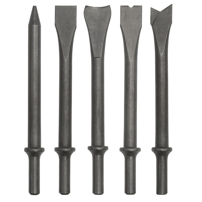 Sealey SA11C Air Hammer Chisel Set 5pc 170mm .401" Shank Sealey