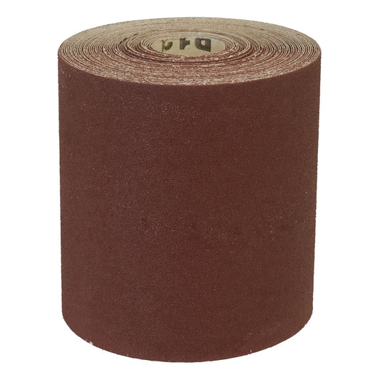 Sealey WSR10120 Production Sanding Roll 115mm x 10m - Fine 120Grit Sealey