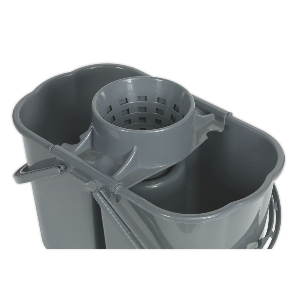 Sealey BM07 Mop Bucket 15L - 2 Compartment Sealey