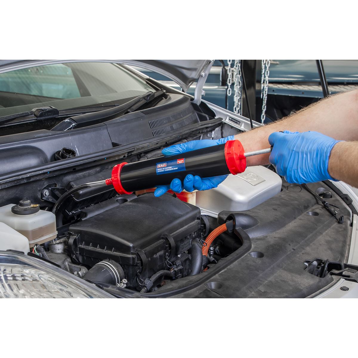 Sealey AK47 Oil Suction Syringe 500ml Composite Body Sealey