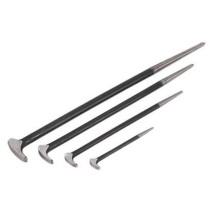 Sealey AK880 Heel Bar Set 4pc 150 300 410 510mm Sealey