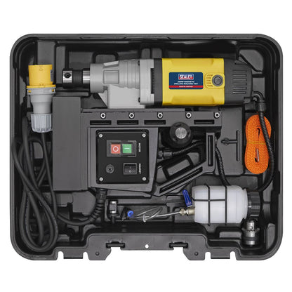 Sealey MAG110V Magnetic Drilling Machine 35mm 110V Sealey