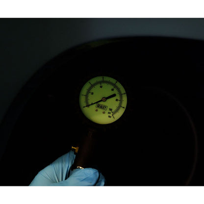 Sealey SA399 Tyre Inflator with Clip-On Connector Sealey