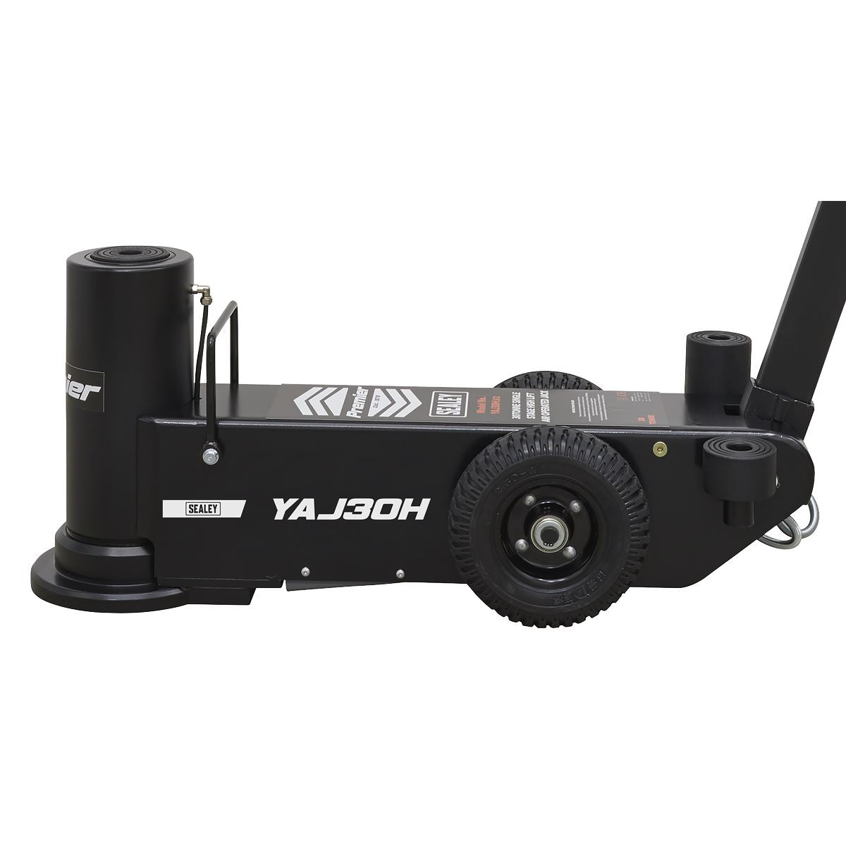 Sealey YAJ30H Premier Air Operated High Lift Single Stage Jack 30 Tonne Sealey