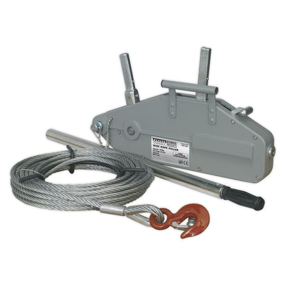 Sealey WRP1600 Wire Rope Puller 1600kg Max Line Force Sealey