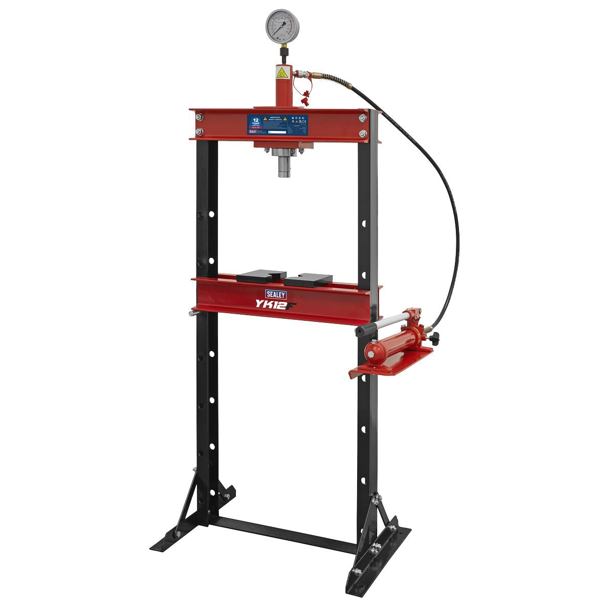 Sealey YK12F Hydraulic Floor Type Press 12 Tonne Sealey