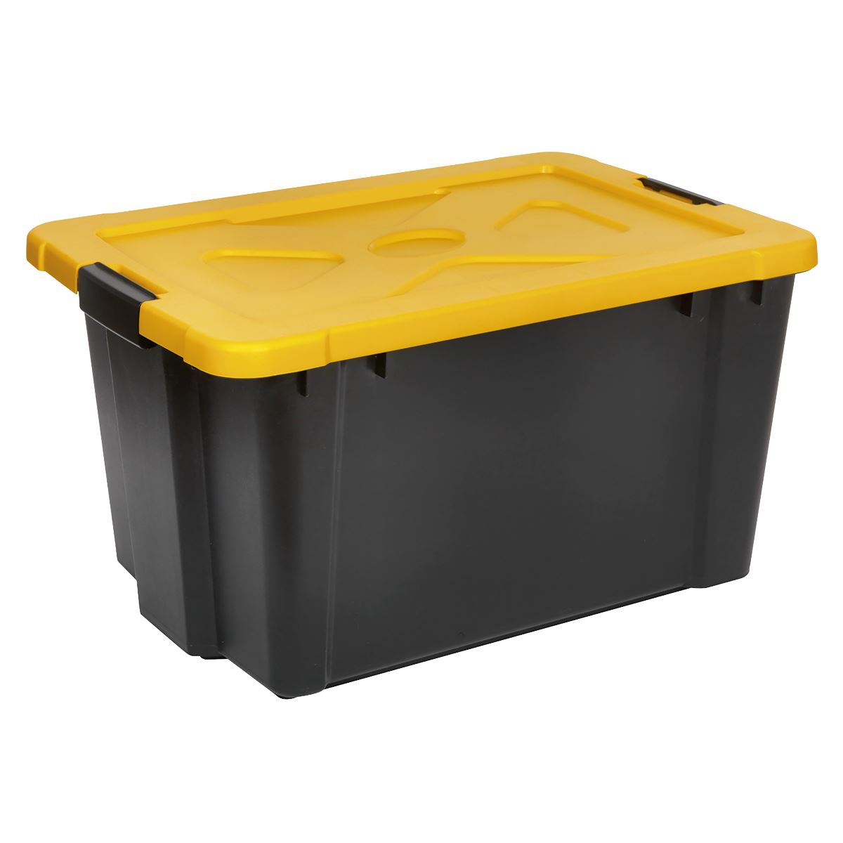 Sealey APB54 Composite Stackable Storage Box with Lid 54L Sealey