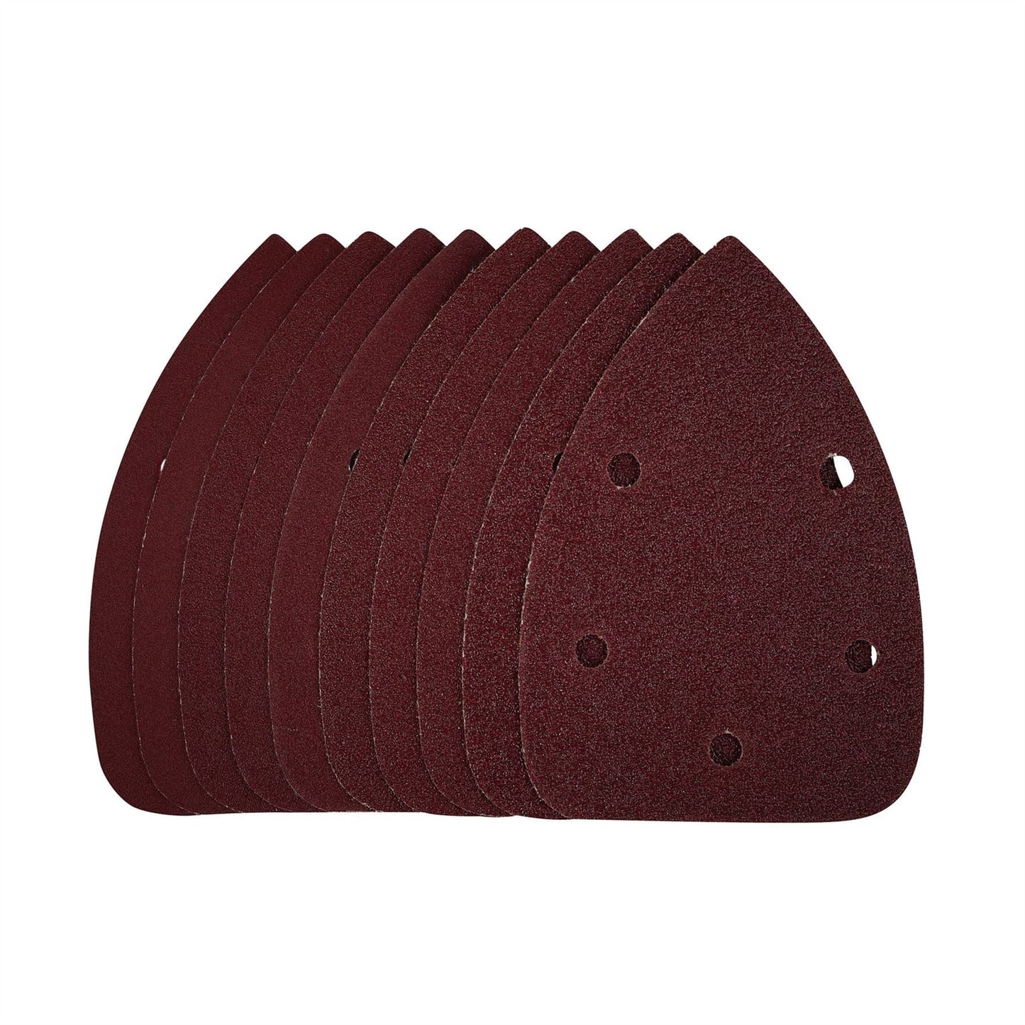 Draper 42633 Detail Sanding Sheets with Hook and Loop 140mm Assorted Grit SSD2 Pack of 10 Draper