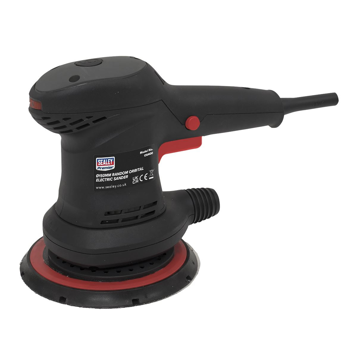 Sealey OS400 Random Orbital Electric Sander Ø150mm 400W Sealey