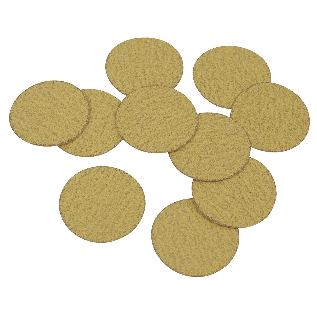 Sealey SA701D80G Sanding Disc Ø50mm 80Grit Pack of 10 Sealey