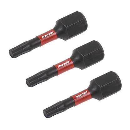 Sealey AK8216 TRX-Star* T15 Impact Power Tool Bits 25mm - 3pc Sealey