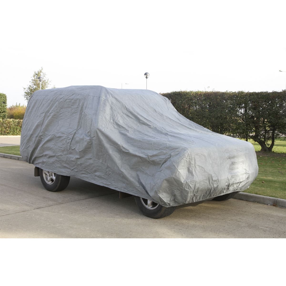 Sealey SCCS All Seasons Car Cover 3-Layer - Small Sealey