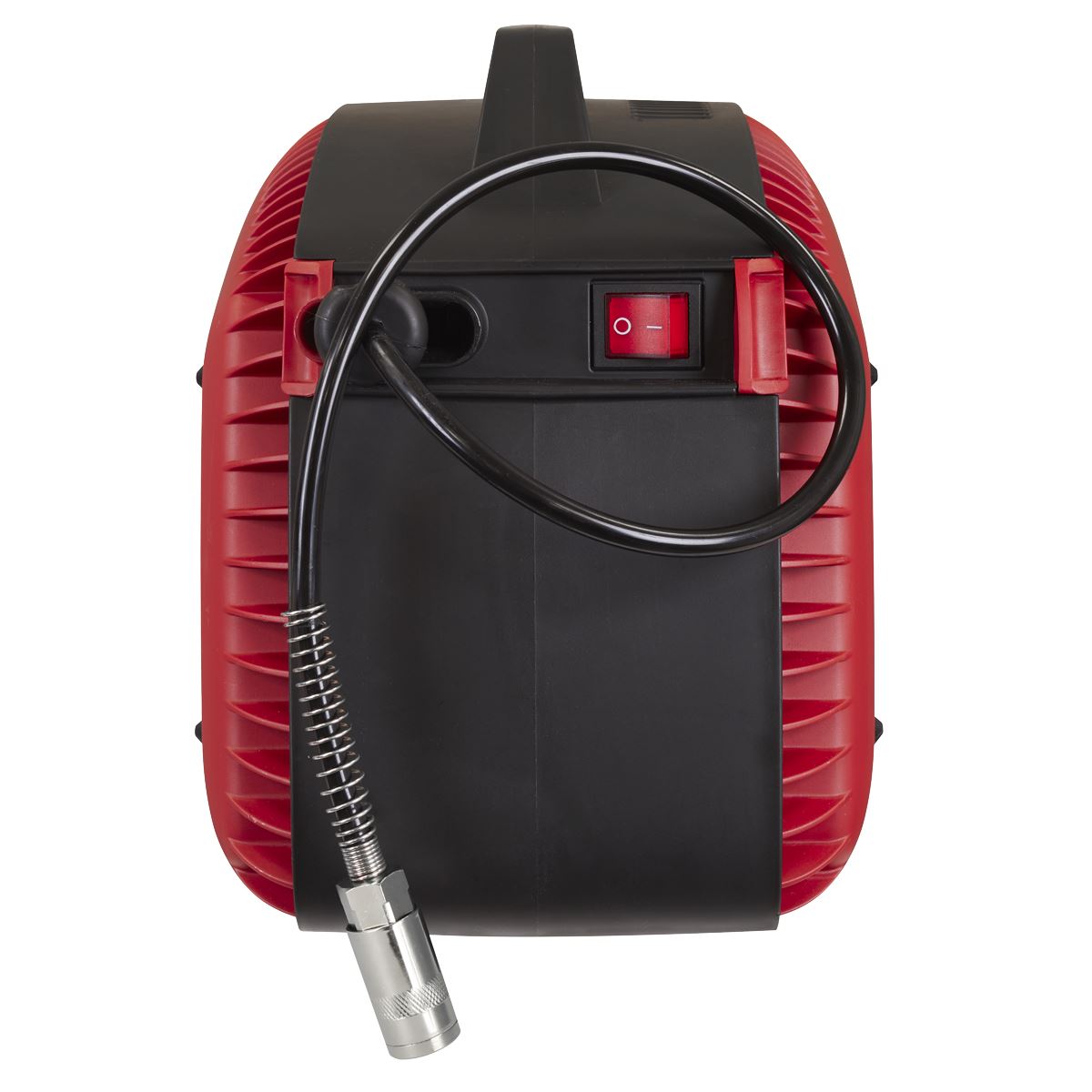 Sealey SAC15WM Wall Mounting Oil Free Air Compressor 1.5hp with 7m Retractable Hose Reel Sealey