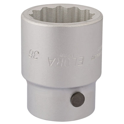 Elora 67492 Bi-Hexagon Socket 1" Sq. Dr. 36mm Elora