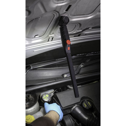 Sealey LED3604 Rechargeable 360° Slim Inspection Light 8W & 1W SMD LED Black Lithium-ion Sealey