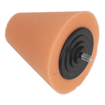 Sealey PTCCHC85O Buffing & Polishing Foam Cone Orange/Firm Sealey