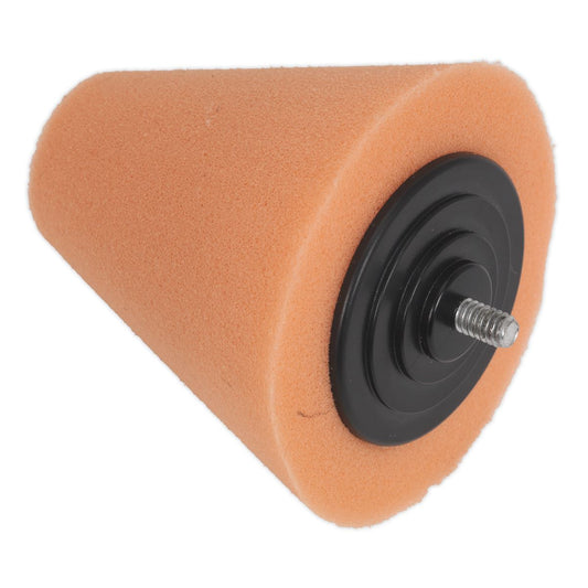Sealey PTCCHC85O Buffing & Polishing Foam Cone Orange/Firm Sealey