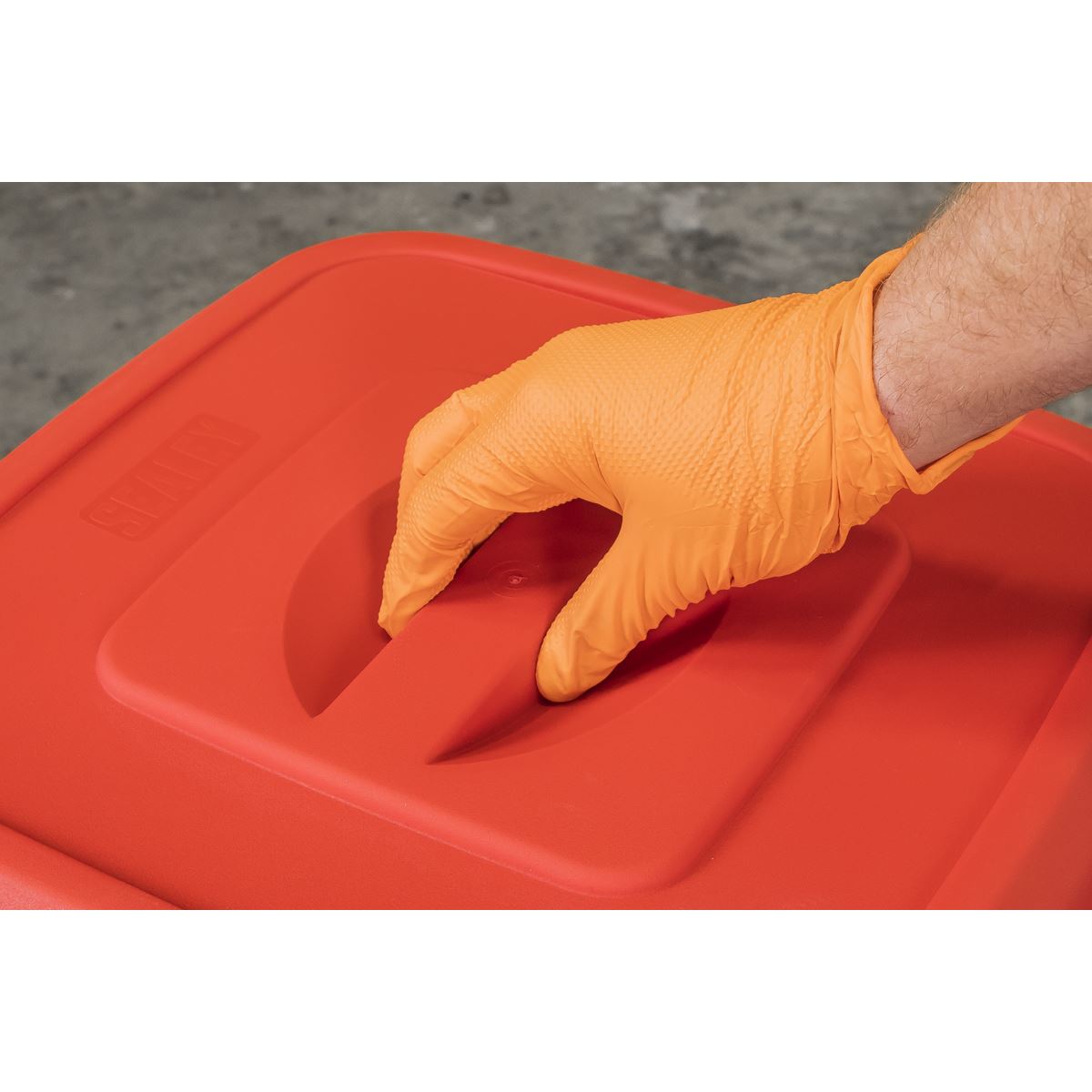 Sealey BM50R Refuse/Storage Bin 50L - Red Sealey