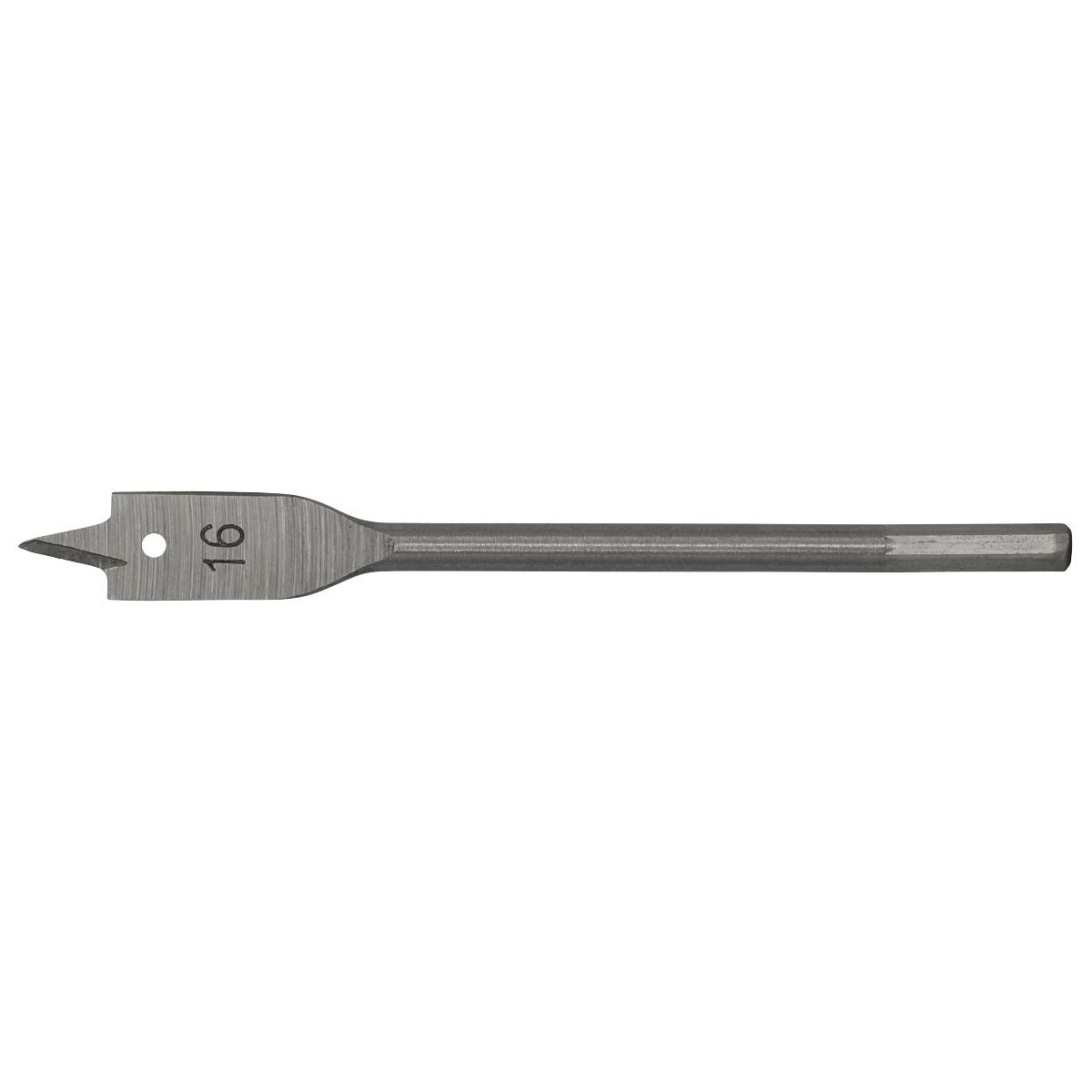 Sealey FWB16 Flat Wood Bit Ø16mm x 152mm Sealey