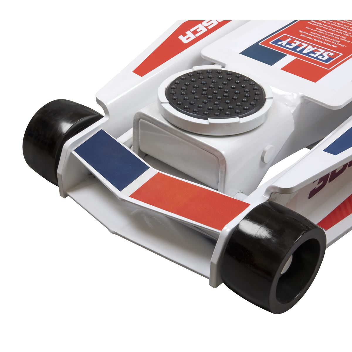 Sealey 3000SER Low Profile Long Reach Trolley Jack with Rocket Lift 3 Tonne Sealey