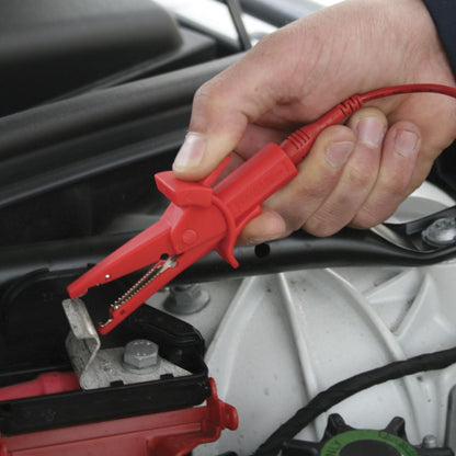 Sealey TATL Automotive Test Lead & Crocodile Clip Set 6pc Sealey