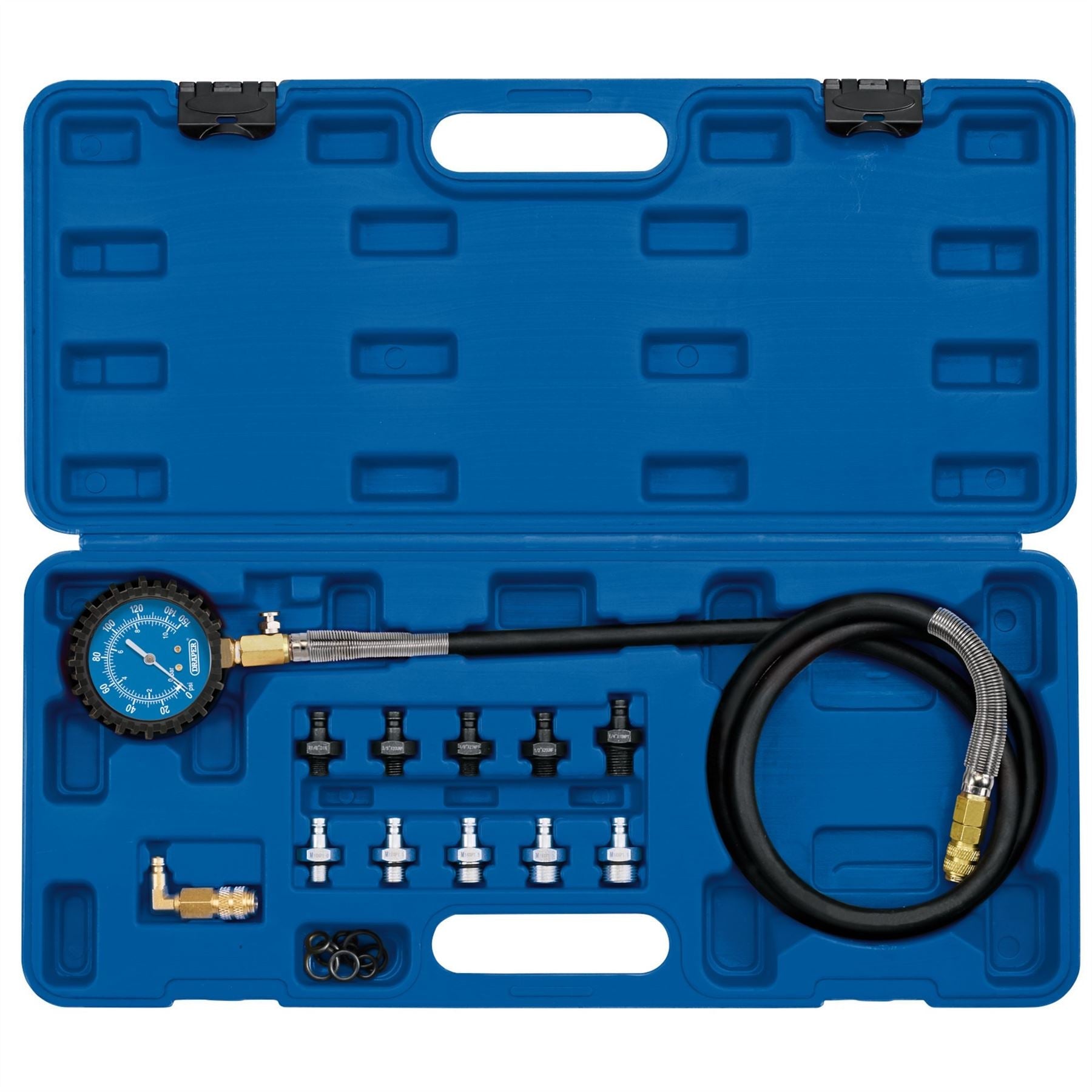 Draper 35879 Oil Pressure Test Kit 12 Piece Draper
