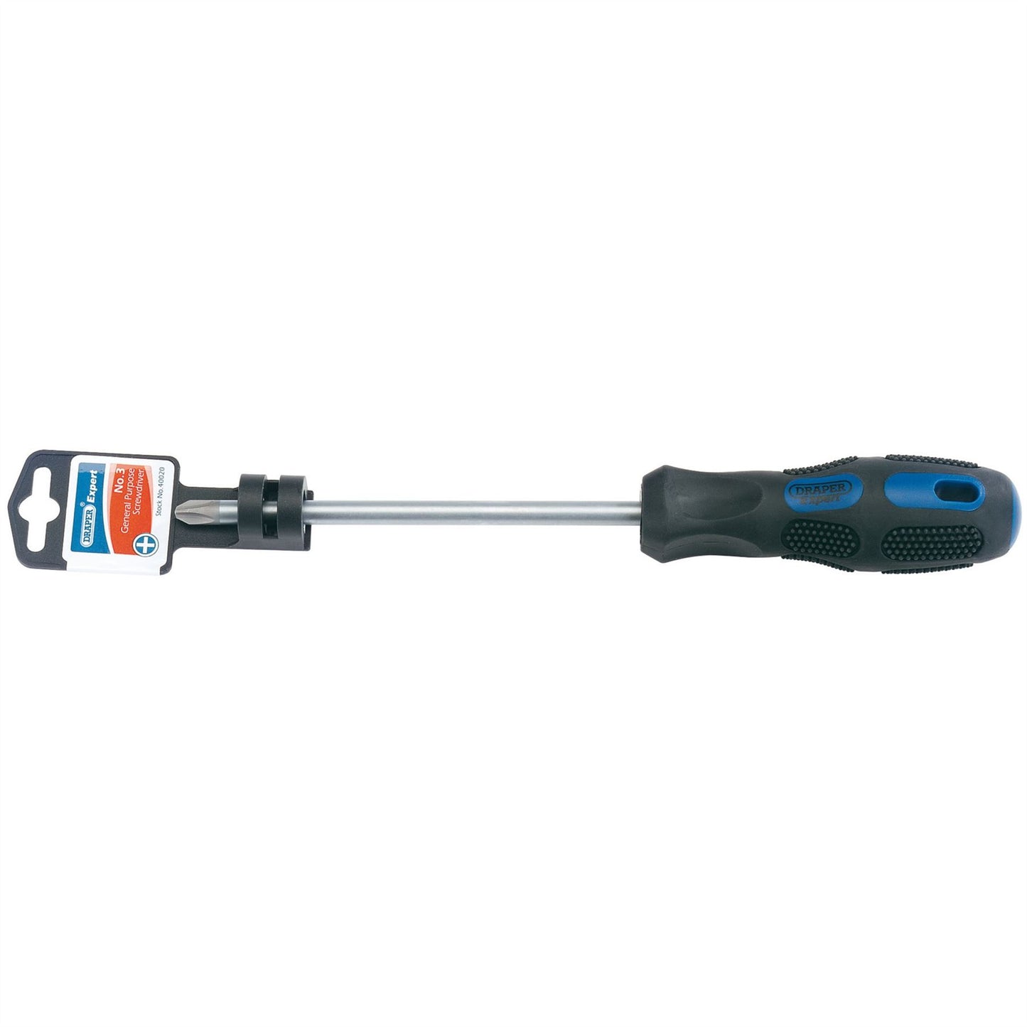 Draper 40020 Expert Cross Slot Screwdriver No.3 x 150mm Draper