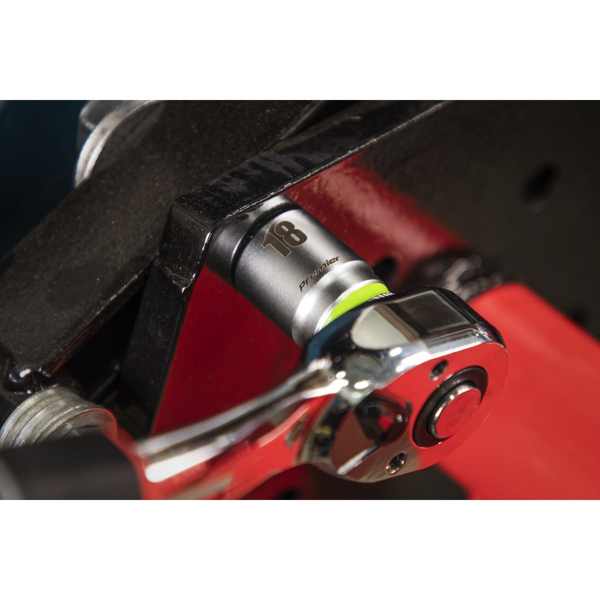 Sealey AK2661 Socket Set 13pc 1/2"Sq Drive 6pt WallDrive® Metric Sealey