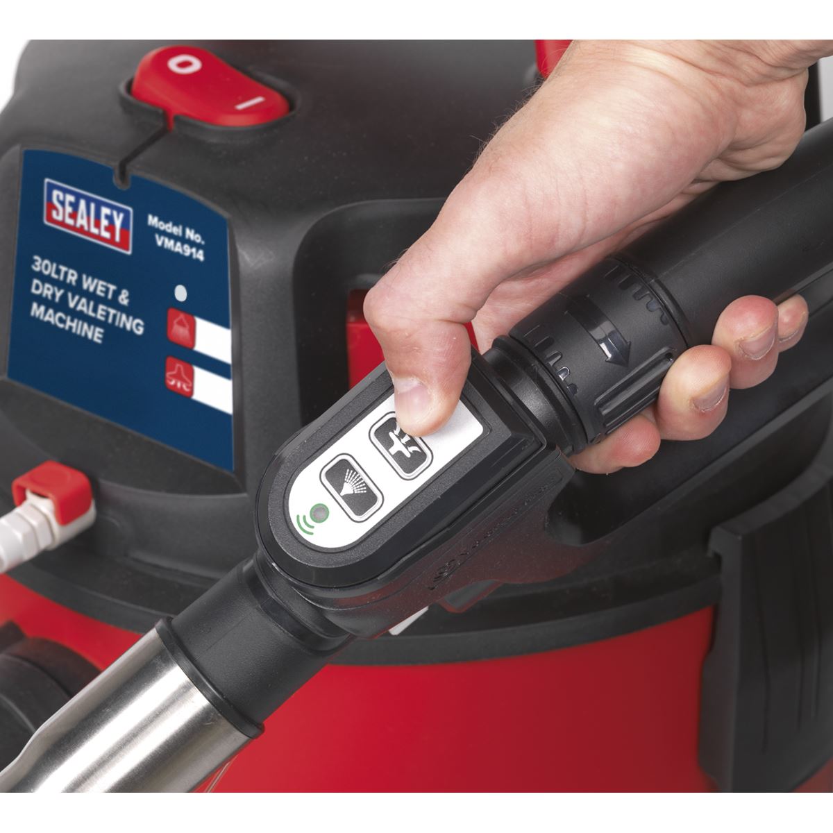 Sealey VMA914 Valet Machine Wet & Dry 30L Sealey