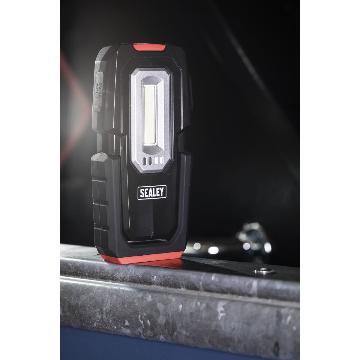 Sealey LEDWCBCOMBO1 Inspection Light 3W COB & 1W SMD LED & Single Wireless Charging Base Sealey