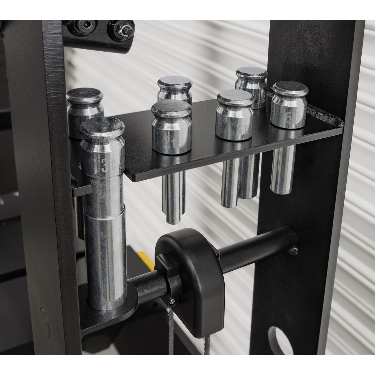 Sealey PPF501S Viking Floor Type Air/Hydraulic Press with Sliding Ram & Foot Pedal 50 Tonne Sealey