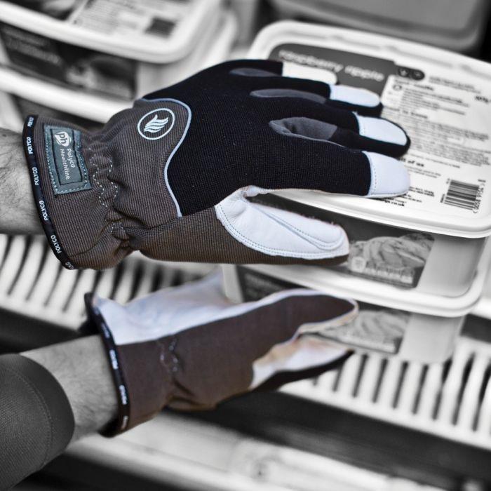 Polyco FM2 Freezemaster II Waterproof Thermal Leather Work Gloves Polyco