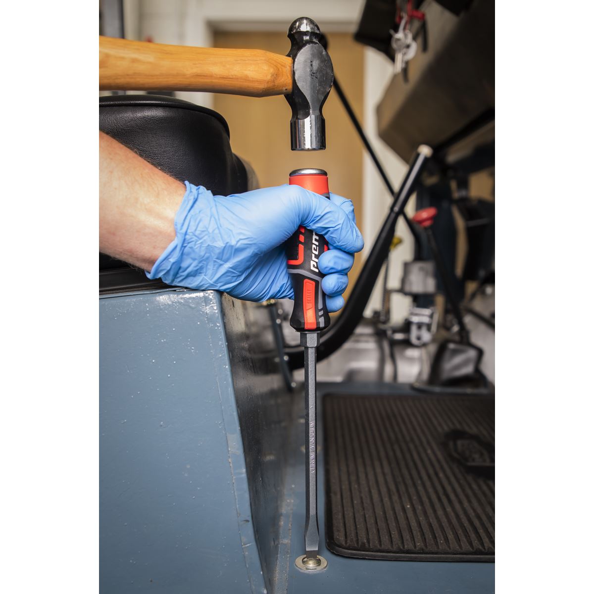 Sealey AK4940 Hammer-Thru Screwdriver Set 6pc Sealey