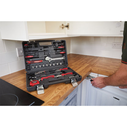 Draper 70382 Redline® Home Essential Tool Kit 43 Piece Draper