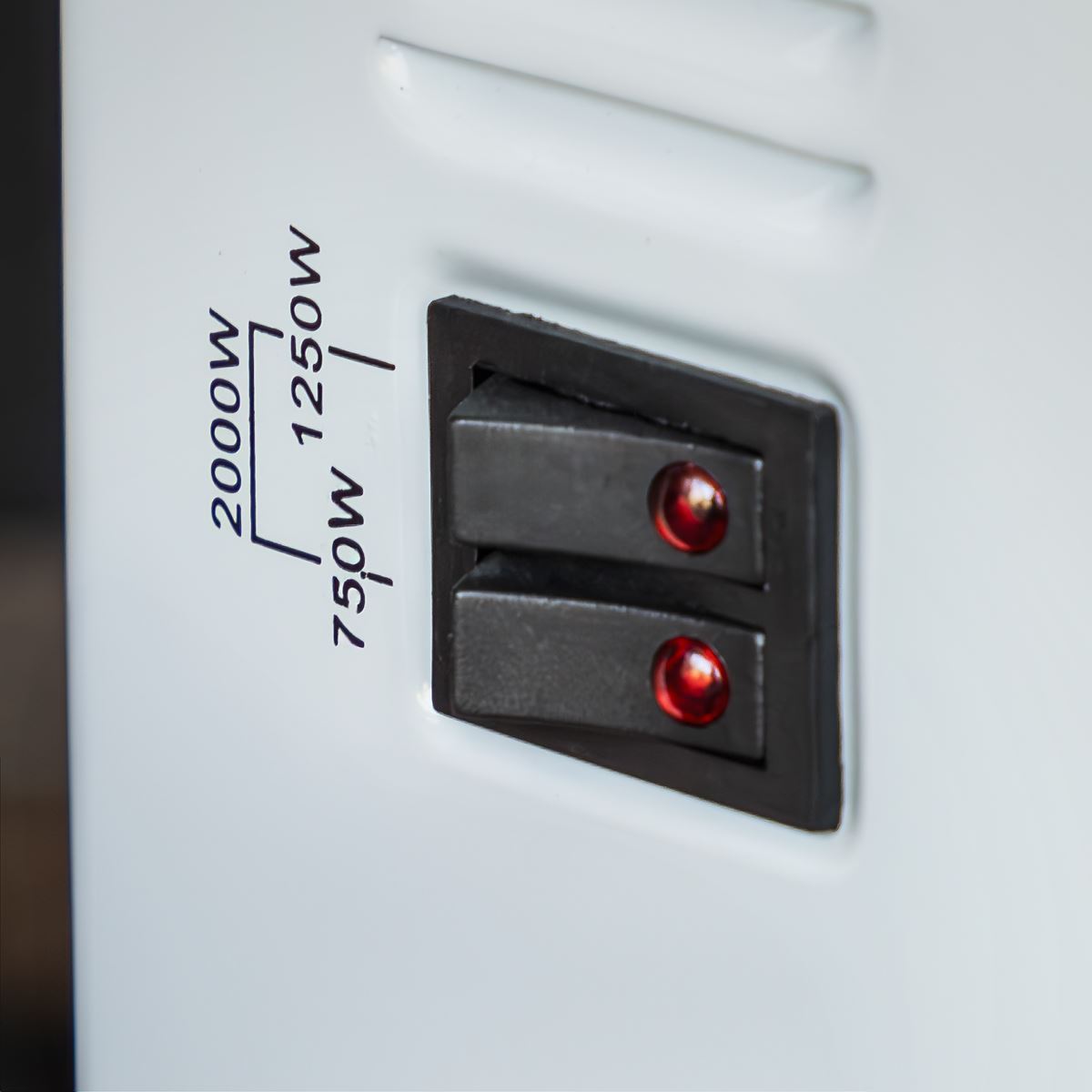 Sealey CD2005 Convector Heater 2000W/230V 3 Heat Settings Thermostat Sealey