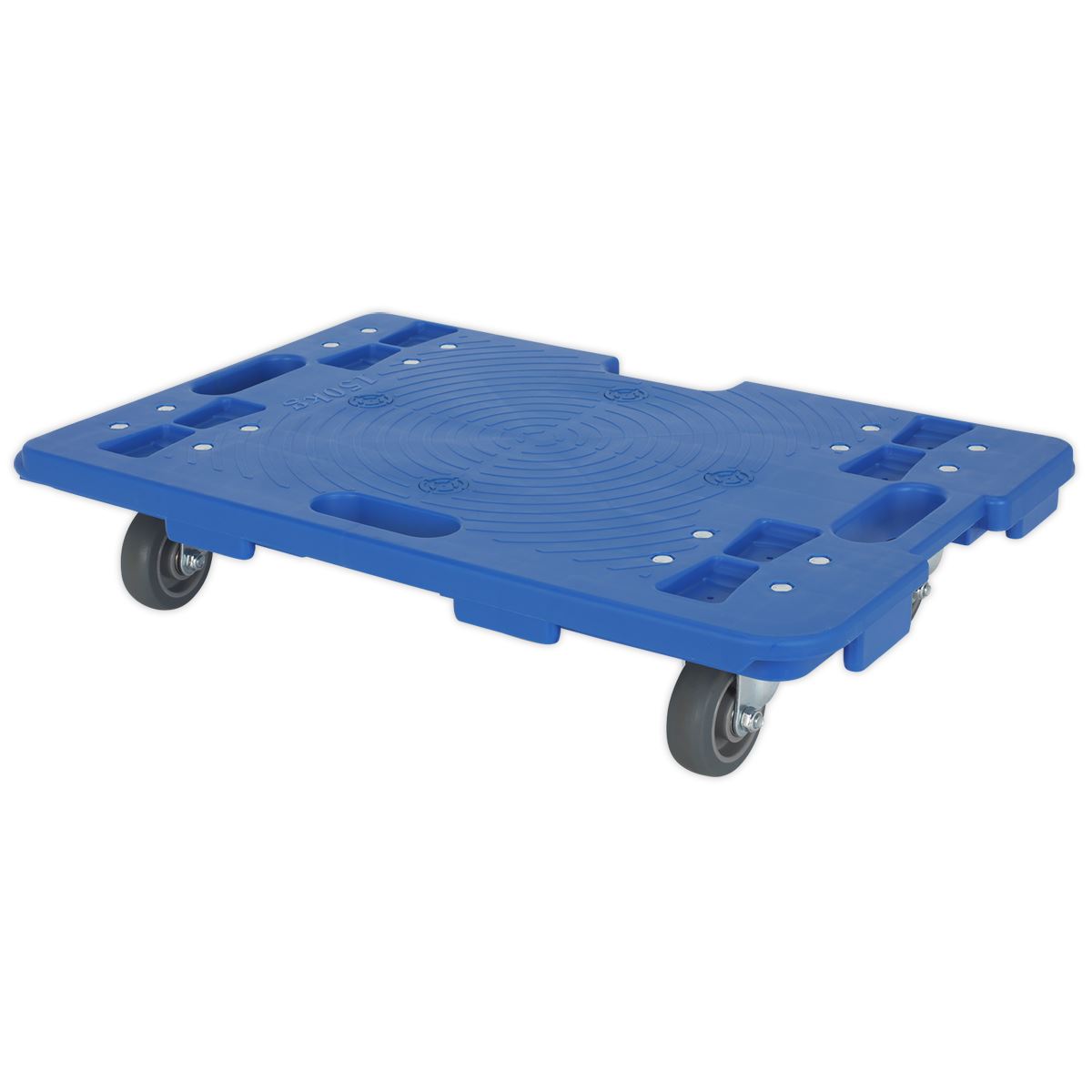 Sealey CM150 Interlocking Plastic Dolly 150kg Capacity Sealey
