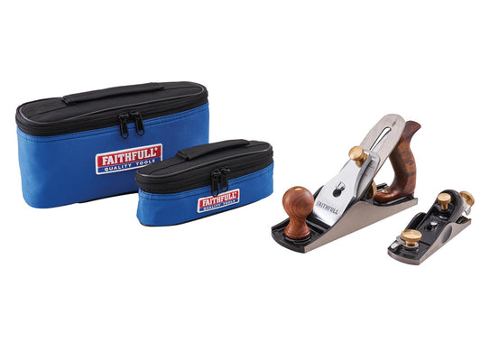 Faithfull No.4 & No 60. 1/2 Plane Set Faithfull