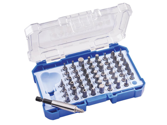 Faithfull 61 Piece Chrome Vanadium Security Screwdriver Bit Set Faithfull