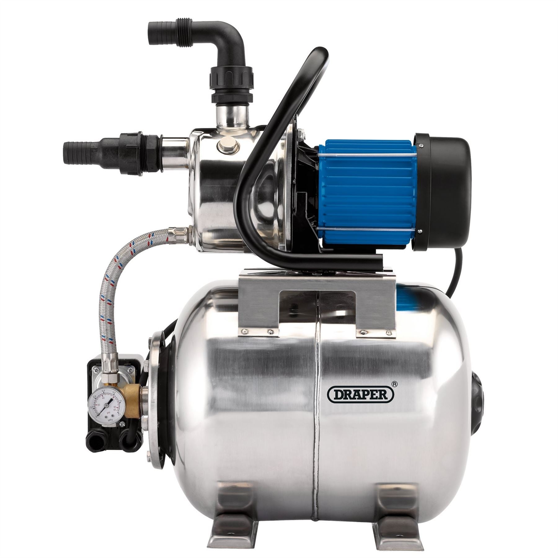 Draper 98915 Stainless Steel Booster Pump 50L/min 800W Draper