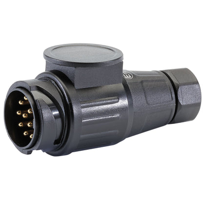 Draper 99659 12V 13-Pin Euro Twin Inlet Towing Plug Draper