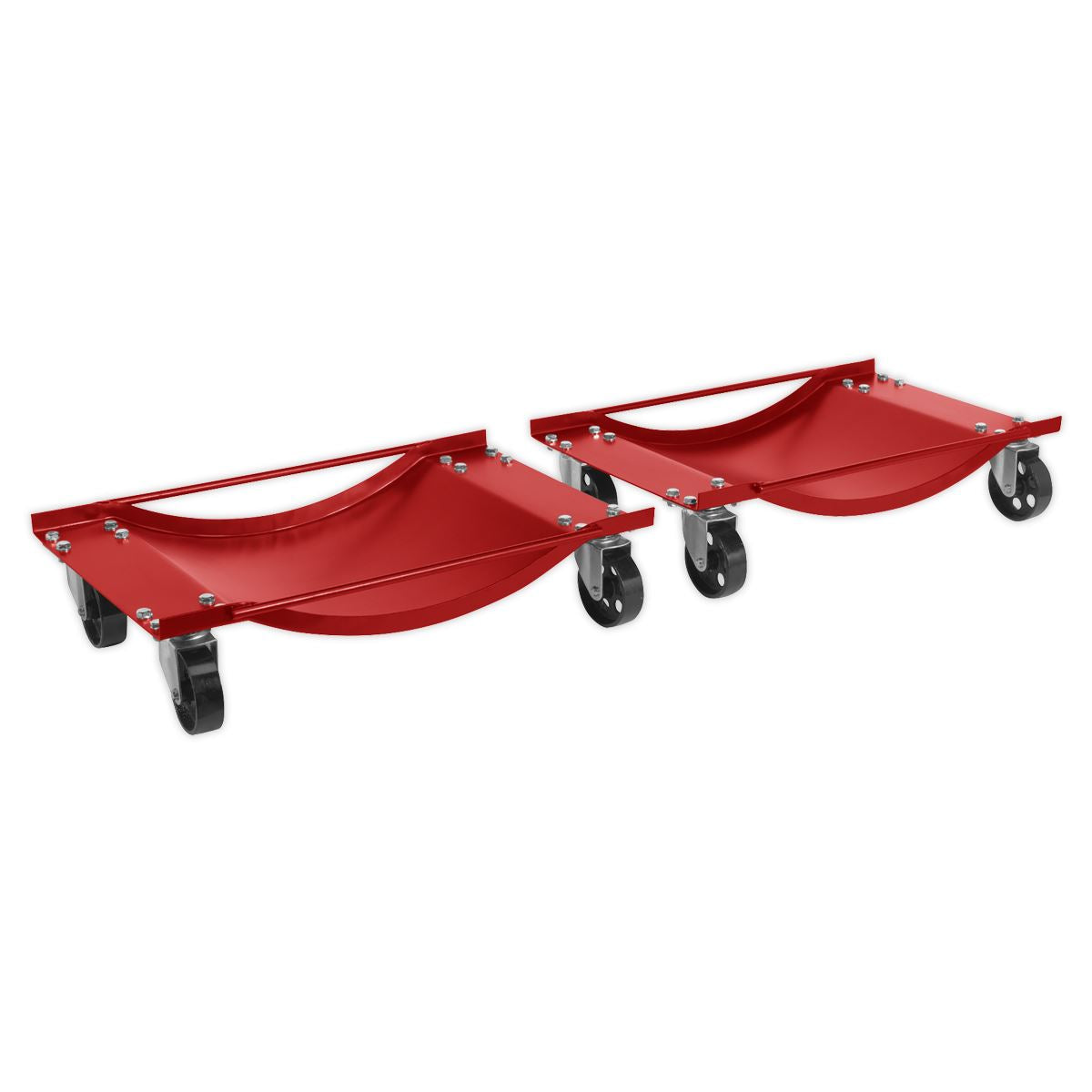 Sealey WS454 Wheel Dolly Set 454kg Capacity Sealey