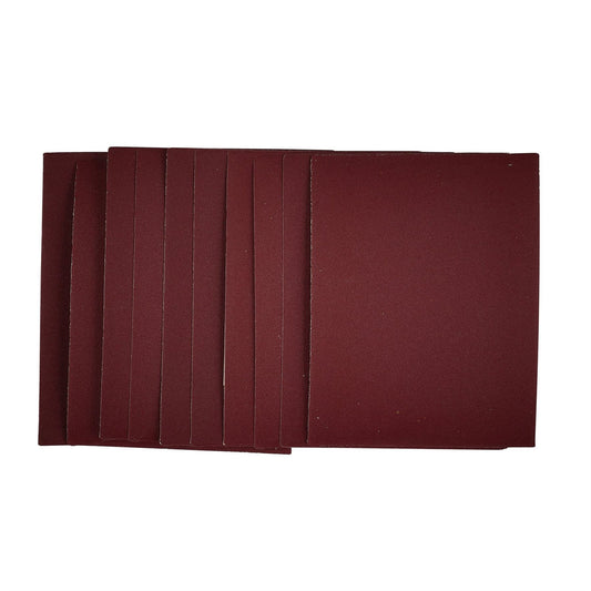 Draper 54806 1/4 Sanding Sheets 115 x 150mm 240 Grit Pack of 10 Draper