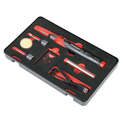 Sealey SDL11 Rechargeable Soldering Iron Kit 30W Sealey