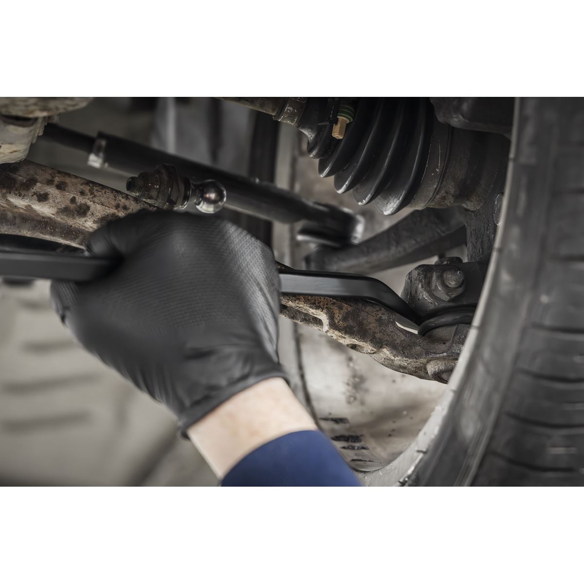 Siegen S0559 Pry Bar with Hammer Cap 610mm 25° Siegen