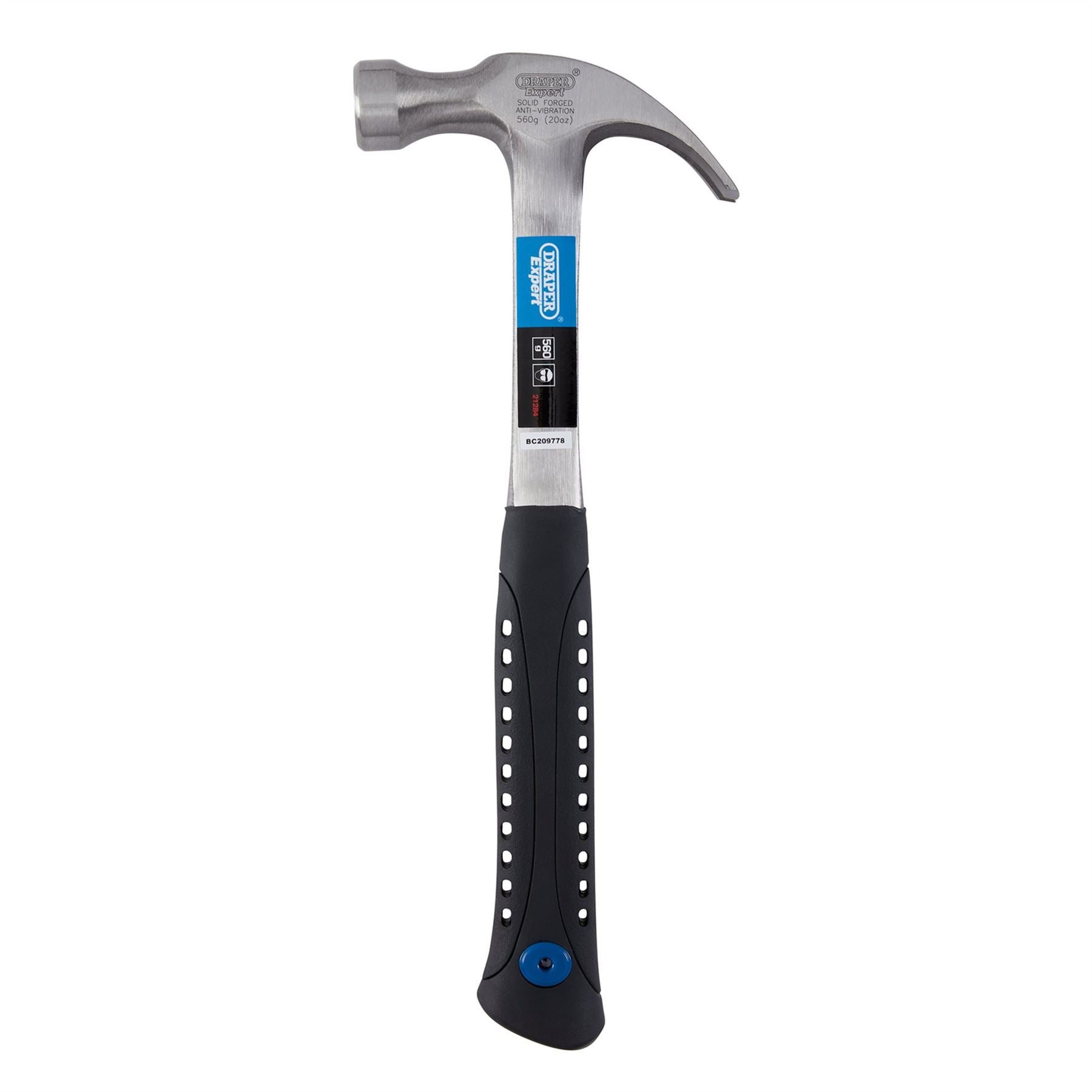 Draper 21284 Expert Solid Forged Claw Hammer 560g/20oz Draper