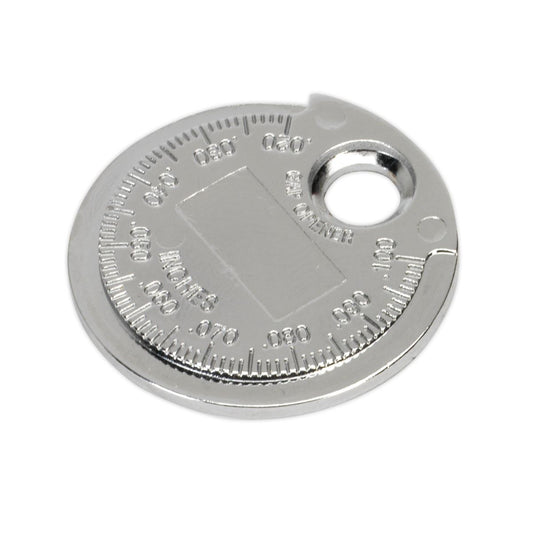Sealey VS119 Spark Plug Gapper Circular Ramp Type 0.6-2.4mm (0.020" to 0.100") Sealey