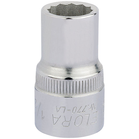 Elora 24351 Bi-Hexagon Socket 1/2" Sq. Dr. 1/2" Elora