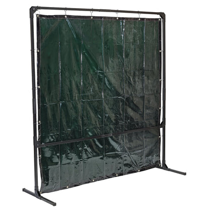 Draper 28406 Welding Curtain with Metal Frame 6' x 6' Draper